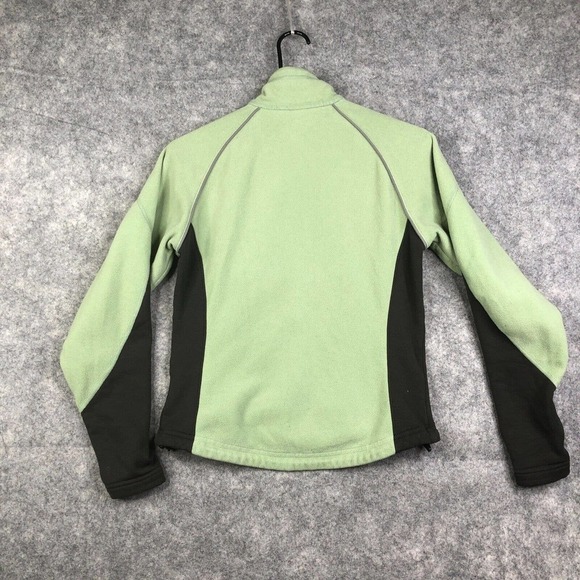 REI Jacket Women's XS Fleece Full zip Light Green Casual Outdoor Active Pockets - Picture 7 of 7